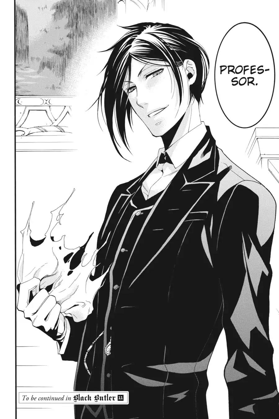 Kuroshitsuji Chapter 47 page 38 - Chapter 47: At midnight: The Butler, Contemplative