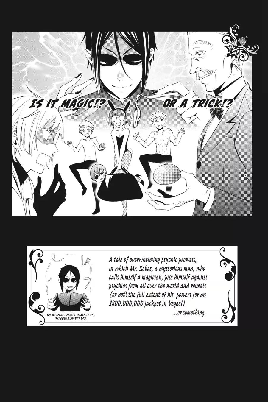 Kuroshitsuji Chapter 47 page 45 - Chapter 47: At midnight: The Butler, Contemplative