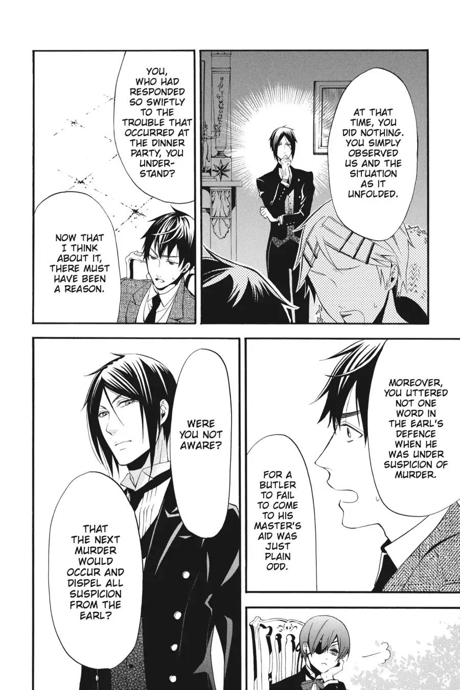 Kuroshitsuji Chapter 48 page 15 - Chapter 48: In the morning: The Butler, Solving