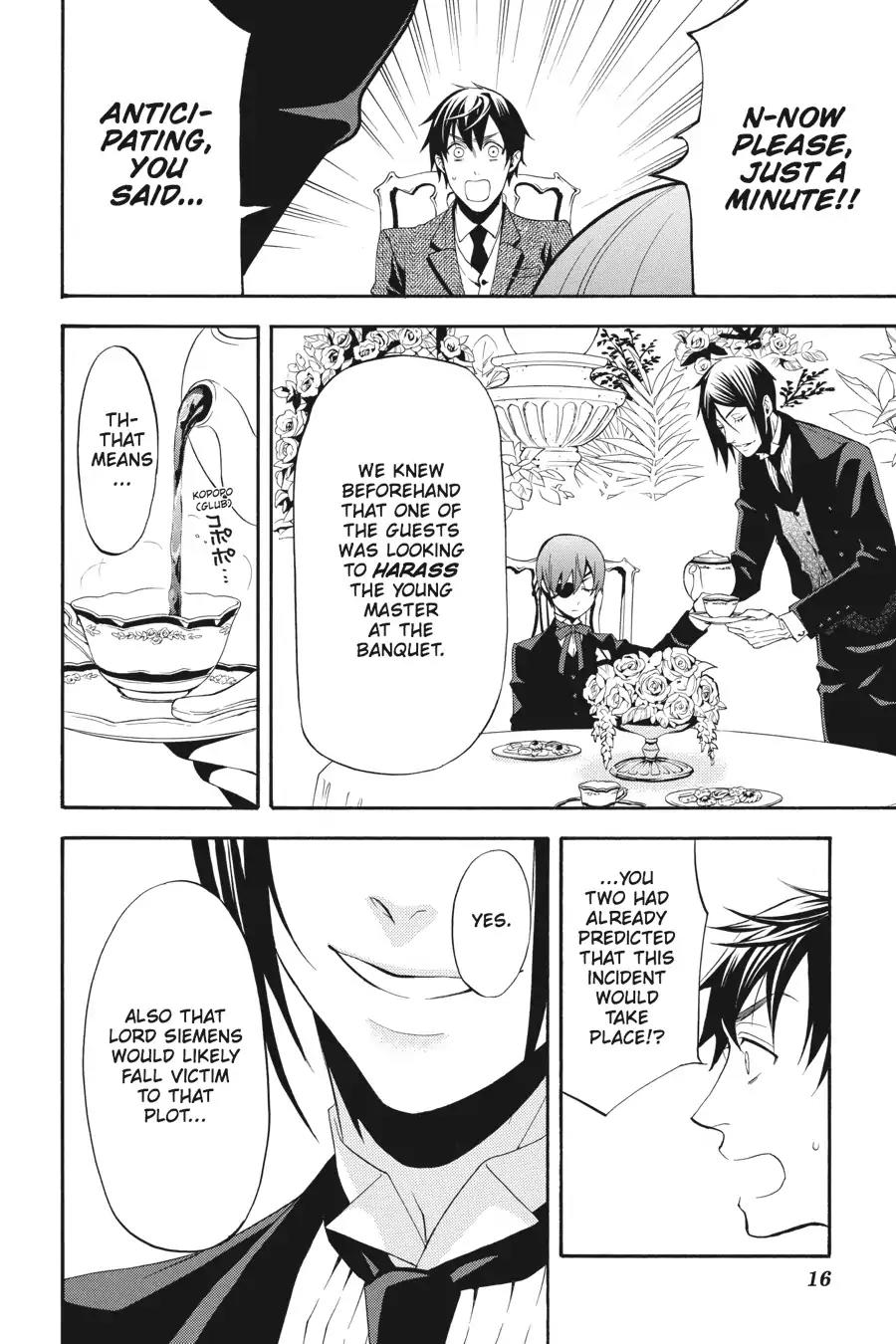 Kuroshitsuji Chapter 48 page 17 - Chapter 48: In the morning: The Butler, Solving
