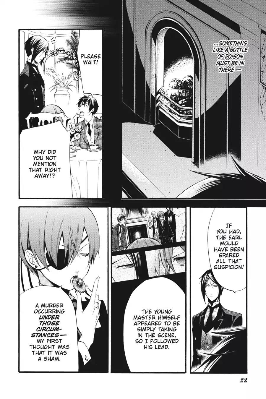 Kuroshitsuji Chapter 48 page 23 - Chapter 48: In the morning: The Butler, Solving