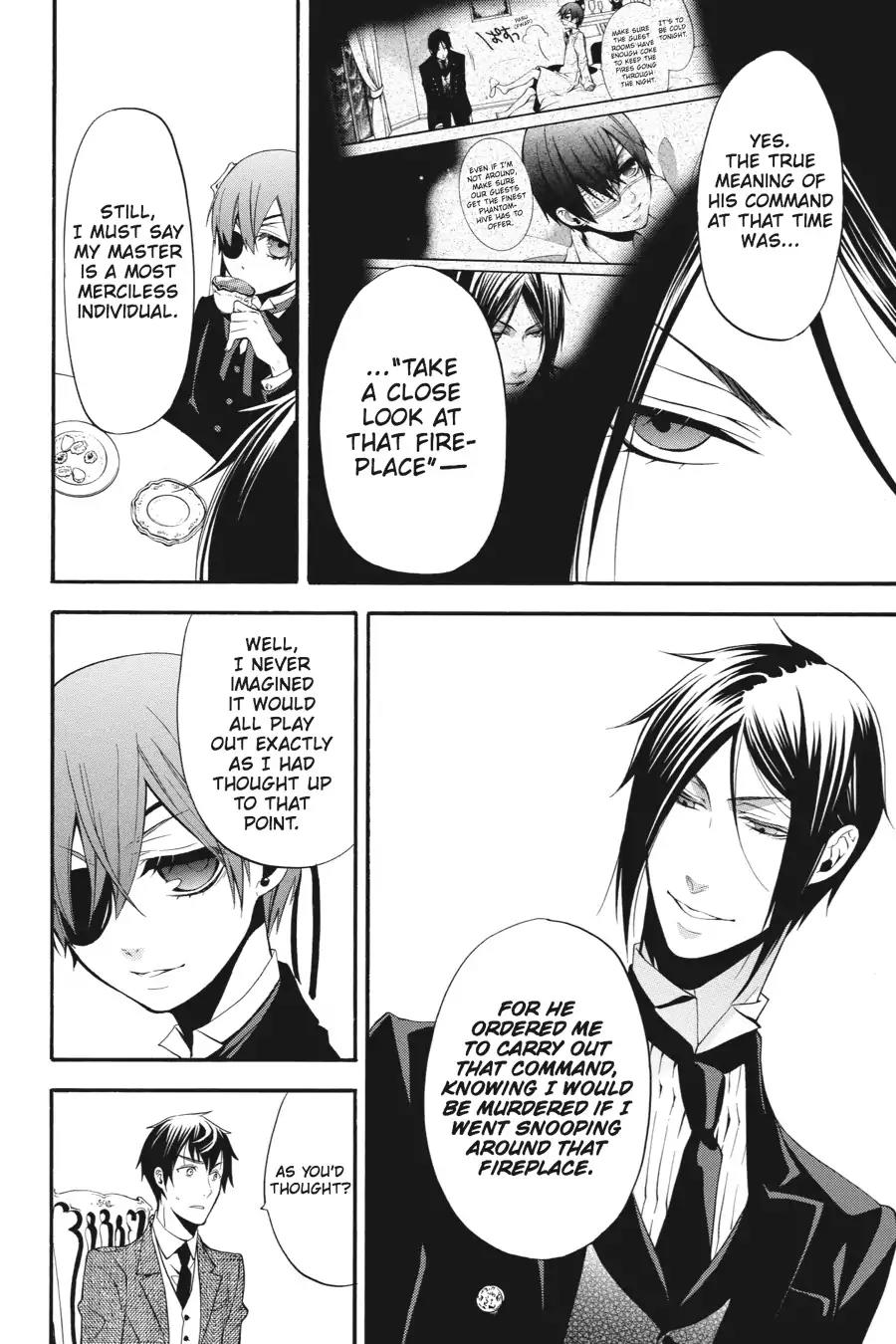 Kuroshitsuji Chapter 48 page 25 - Chapter 48: In the morning: The Butler, Solving
