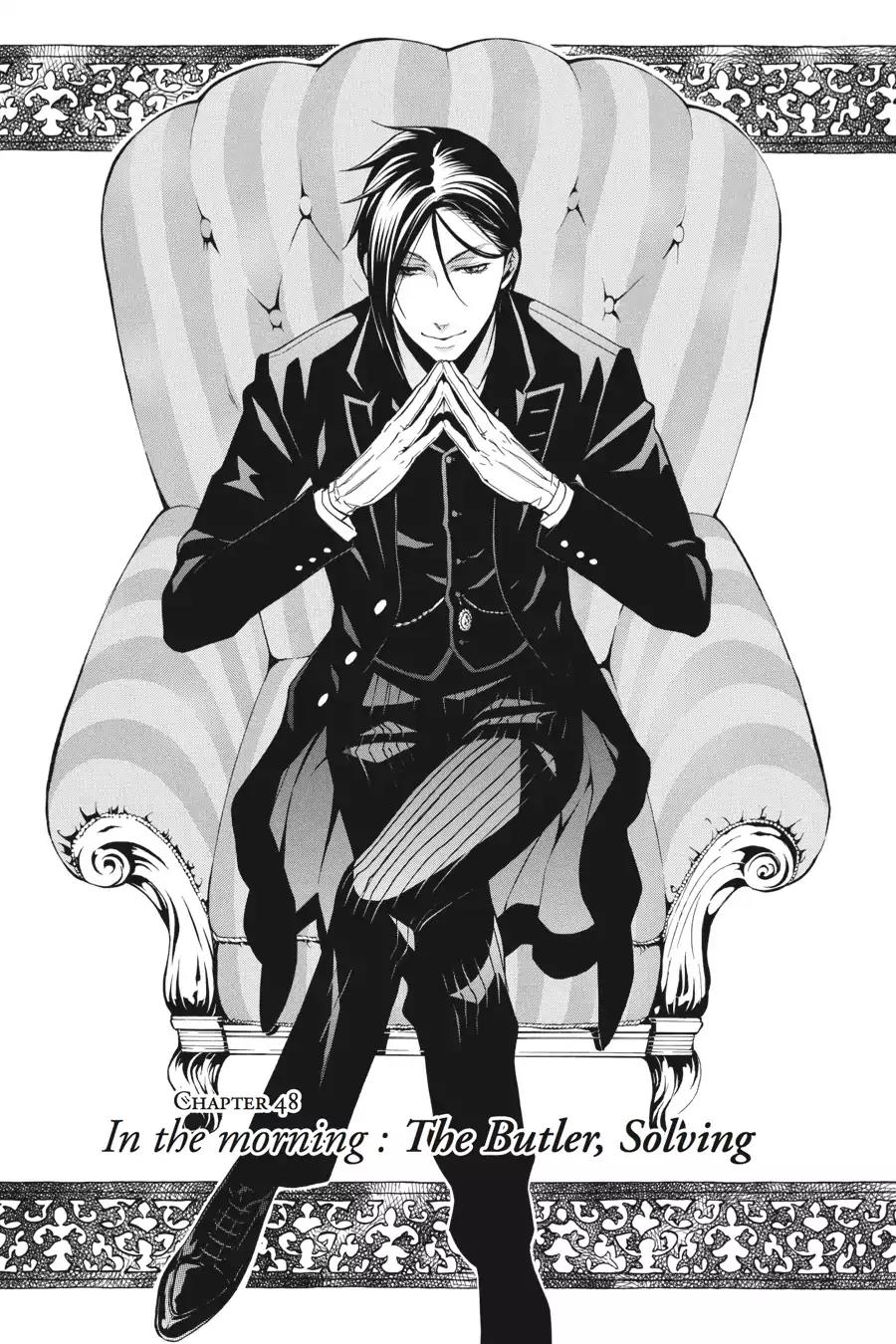 Kuroshitsuji Chapter 48 page 4 - Chapter 48: In the morning: The Butler, Solving