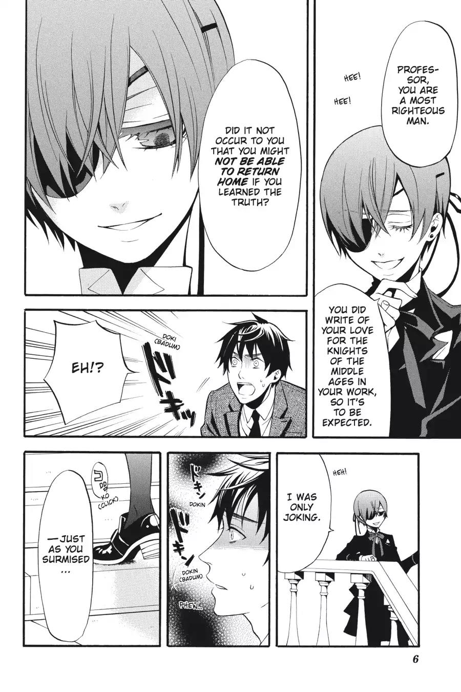 Kuroshitsuji Chapter 48 page 7 - Chapter 48: In the morning: The Butler, Solving