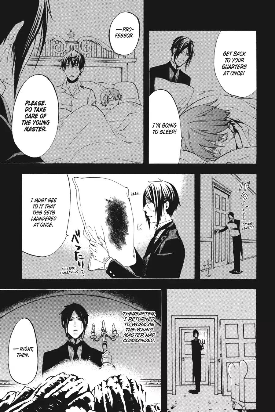 Kuroshitsuji Chapter 49 page 11 - Chapter 49: At noon: The Butler, Eccentric