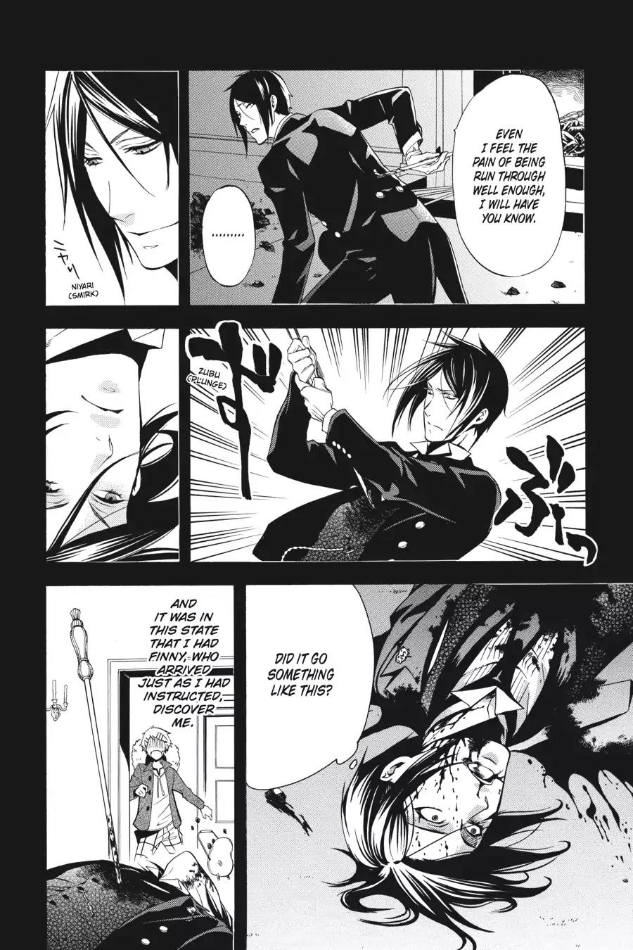 Kuroshitsuji Chapter 49 page 12 - Chapter 49: At noon: The Butler, Eccentric