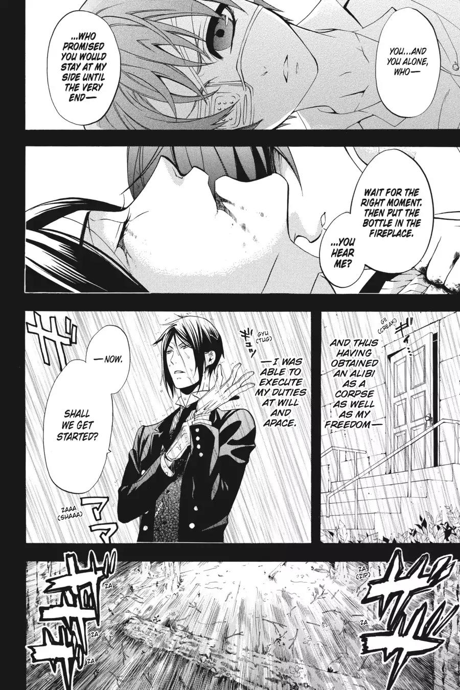 Kuroshitsuji Chapter 49 page 14 - Chapter 49: At noon: The Butler, Eccentric