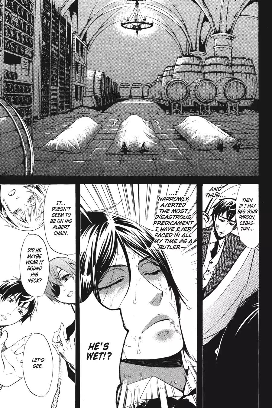 Kuroshitsuji Chapter 49 page 18 - Chapter 49: At noon: The Butler, Eccentric