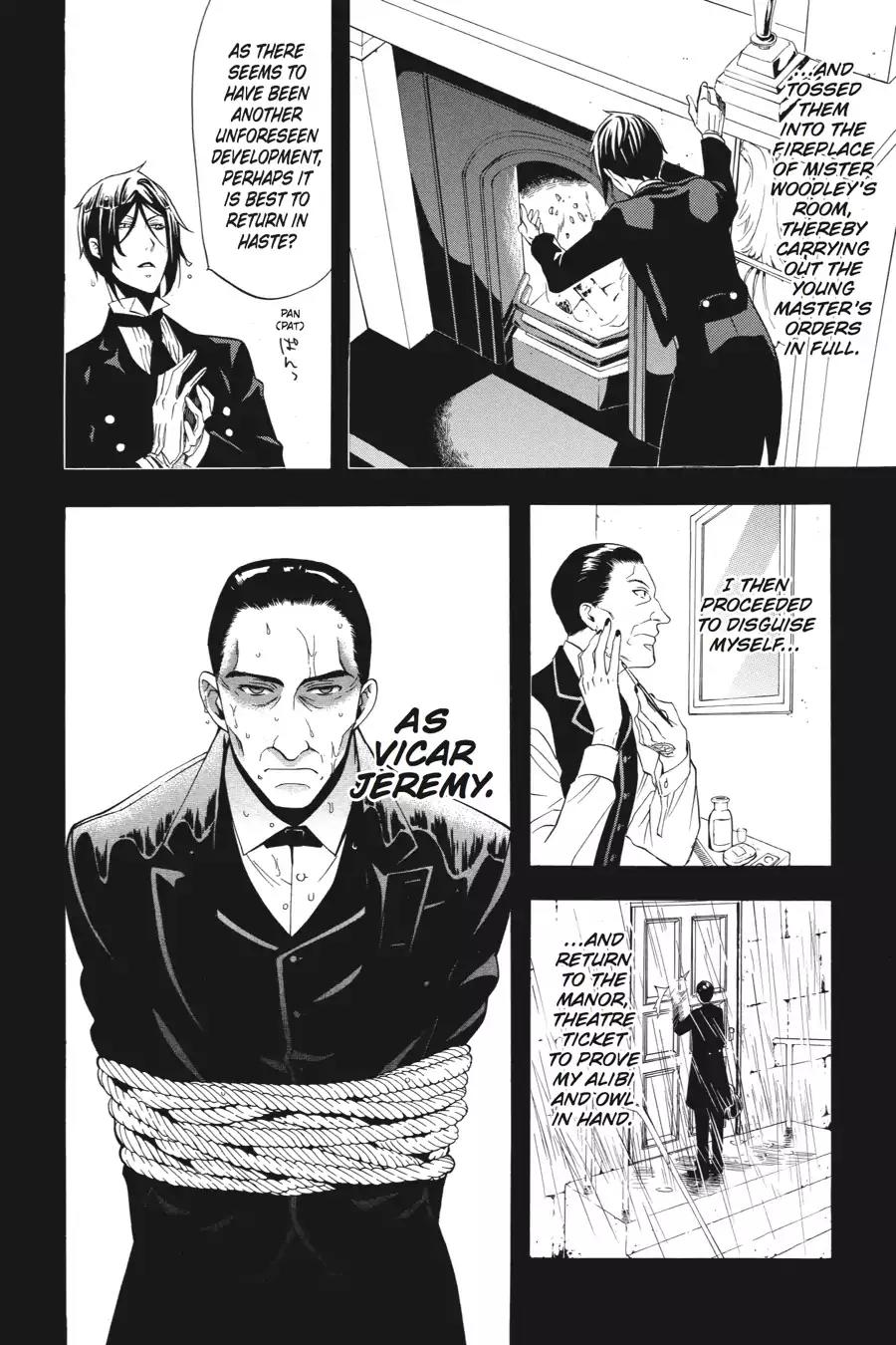 Kuroshitsuji Chapter 49 page 20 - Chapter 49: At noon: The Butler, Eccentric