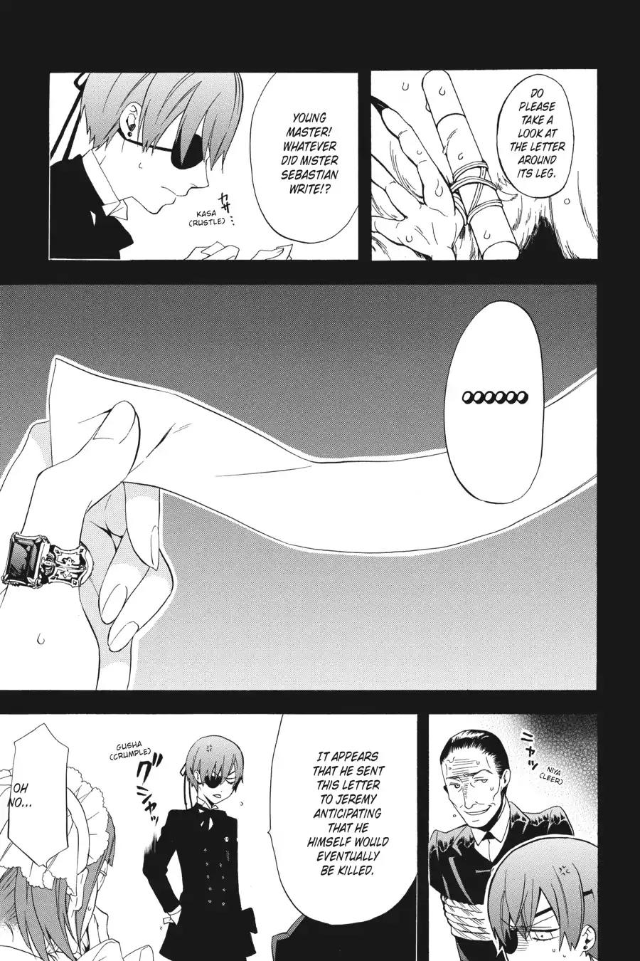 Kuroshitsuji Chapter 49 page 22 - Chapter 49: At noon: The Butler, Eccentric