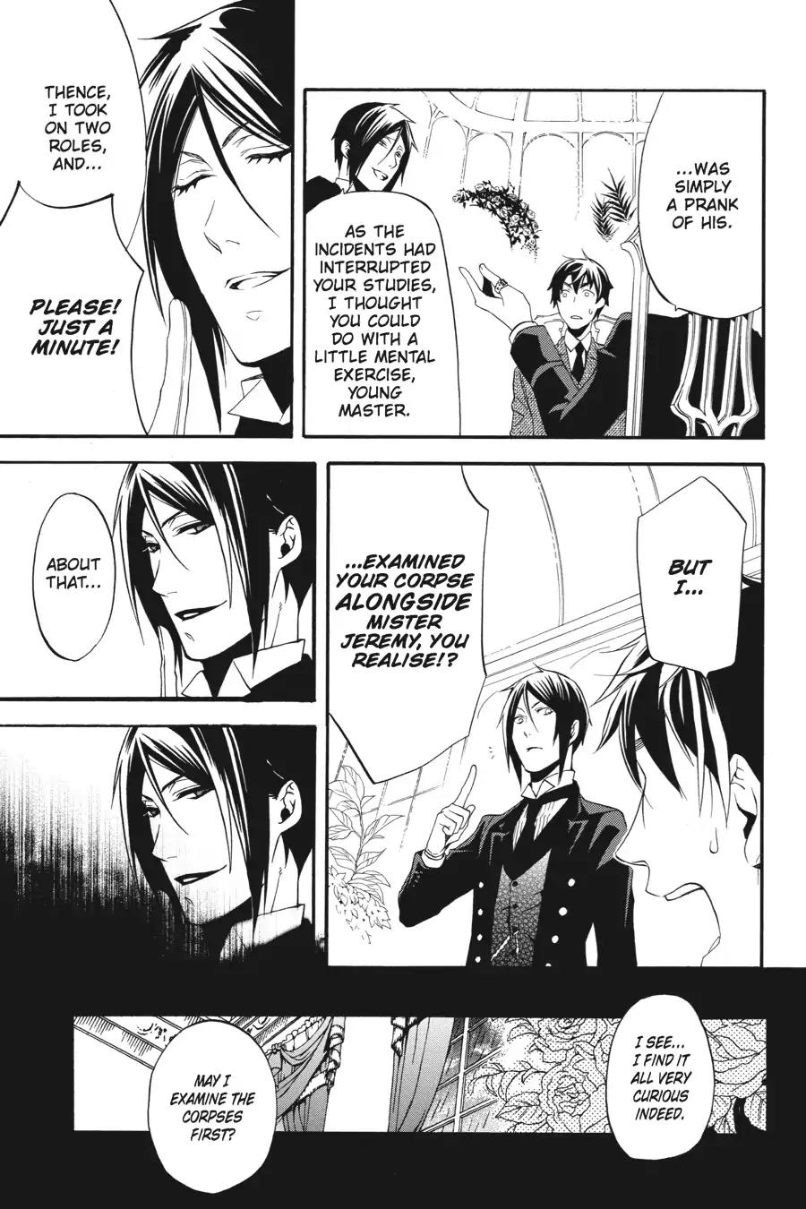 Kuroshitsuji Chapter 49 page 23 - Chapter 49: At noon: The Butler, Eccentric