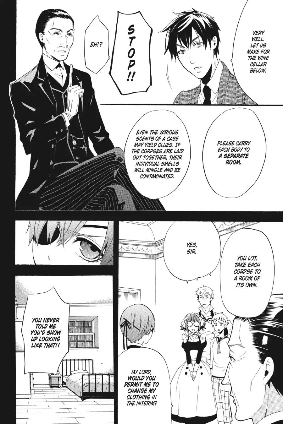 Kuroshitsuji Chapter 49 page 24 - Chapter 49: At noon: The Butler, Eccentric