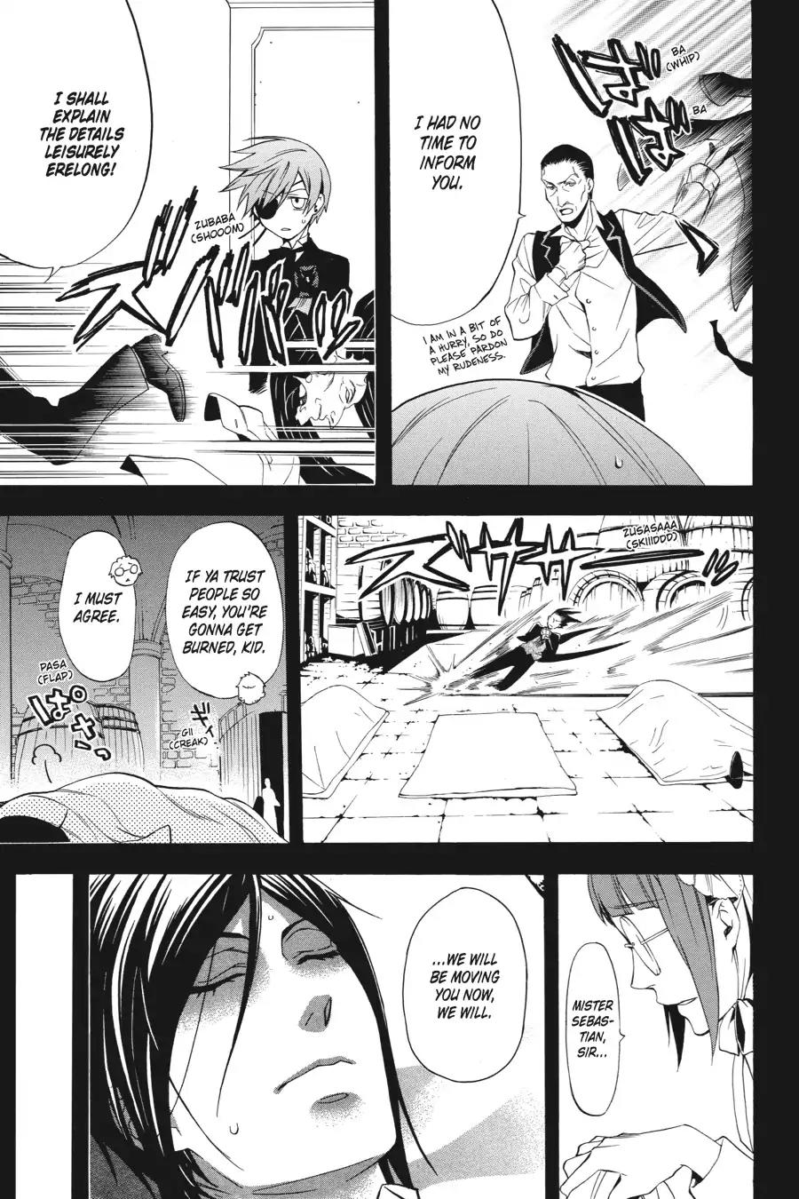 Kuroshitsuji Chapter 49 page 25 - Chapter 49: At noon: The Butler, Eccentric