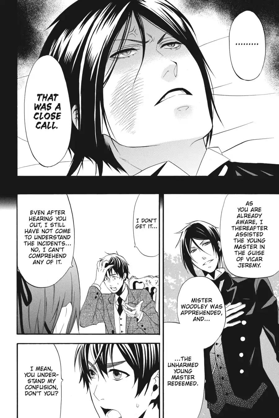 Kuroshitsuji Chapter 49 page 32 - Chapter 49: At noon: The Butler, Eccentric