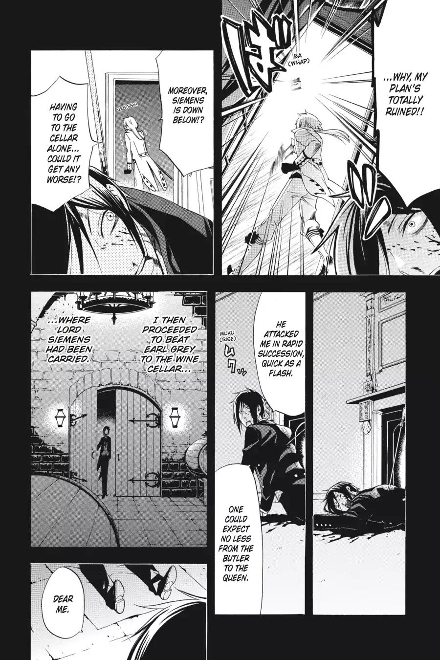 Kuroshitsuji Chapter 49 page 4 - Chapter 49: At noon: The Butler, Eccentric