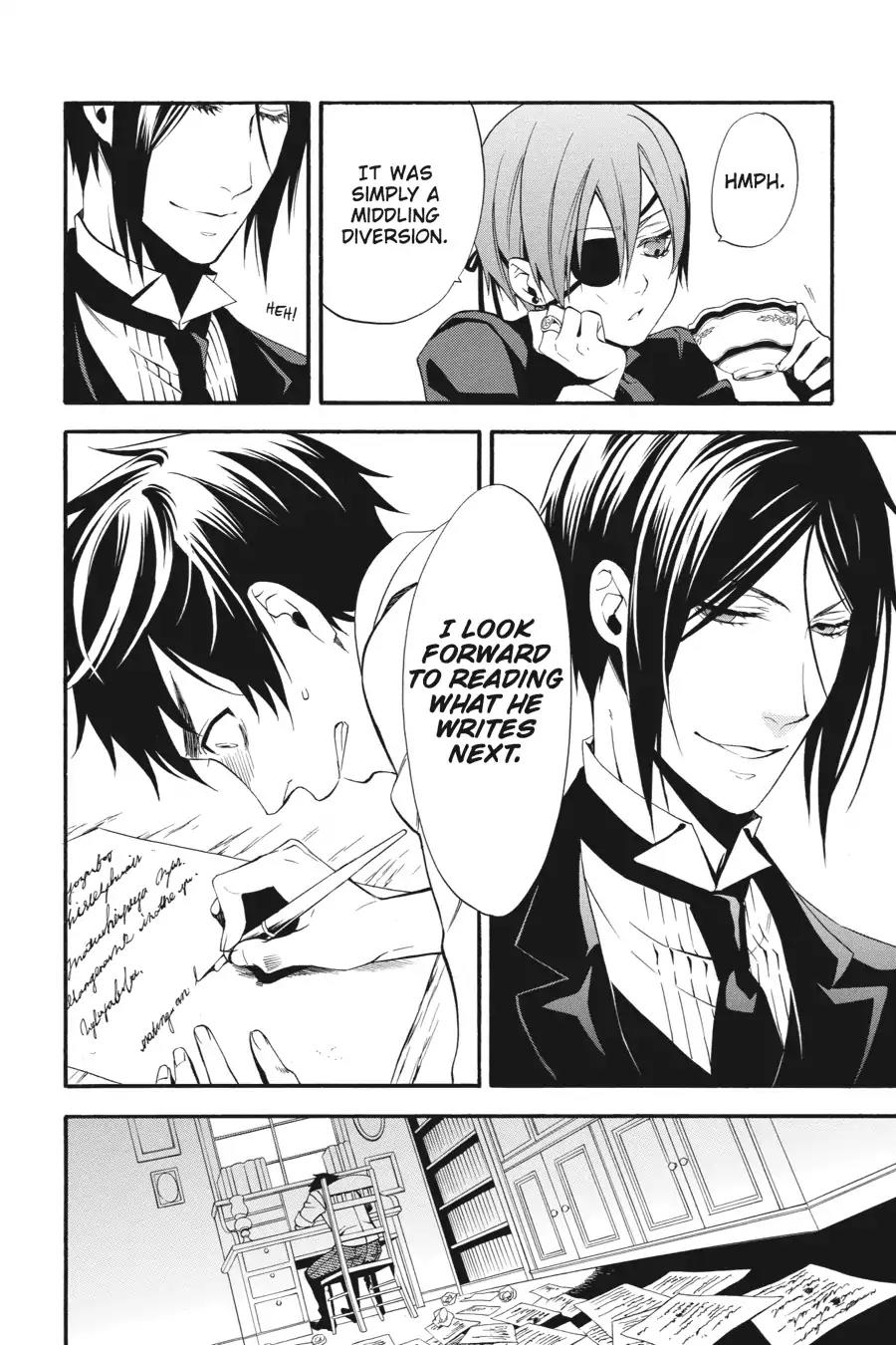 Kuroshitsuji Chapter 49 page 42 - Chapter 49: At noon: The Butler, Eccentric