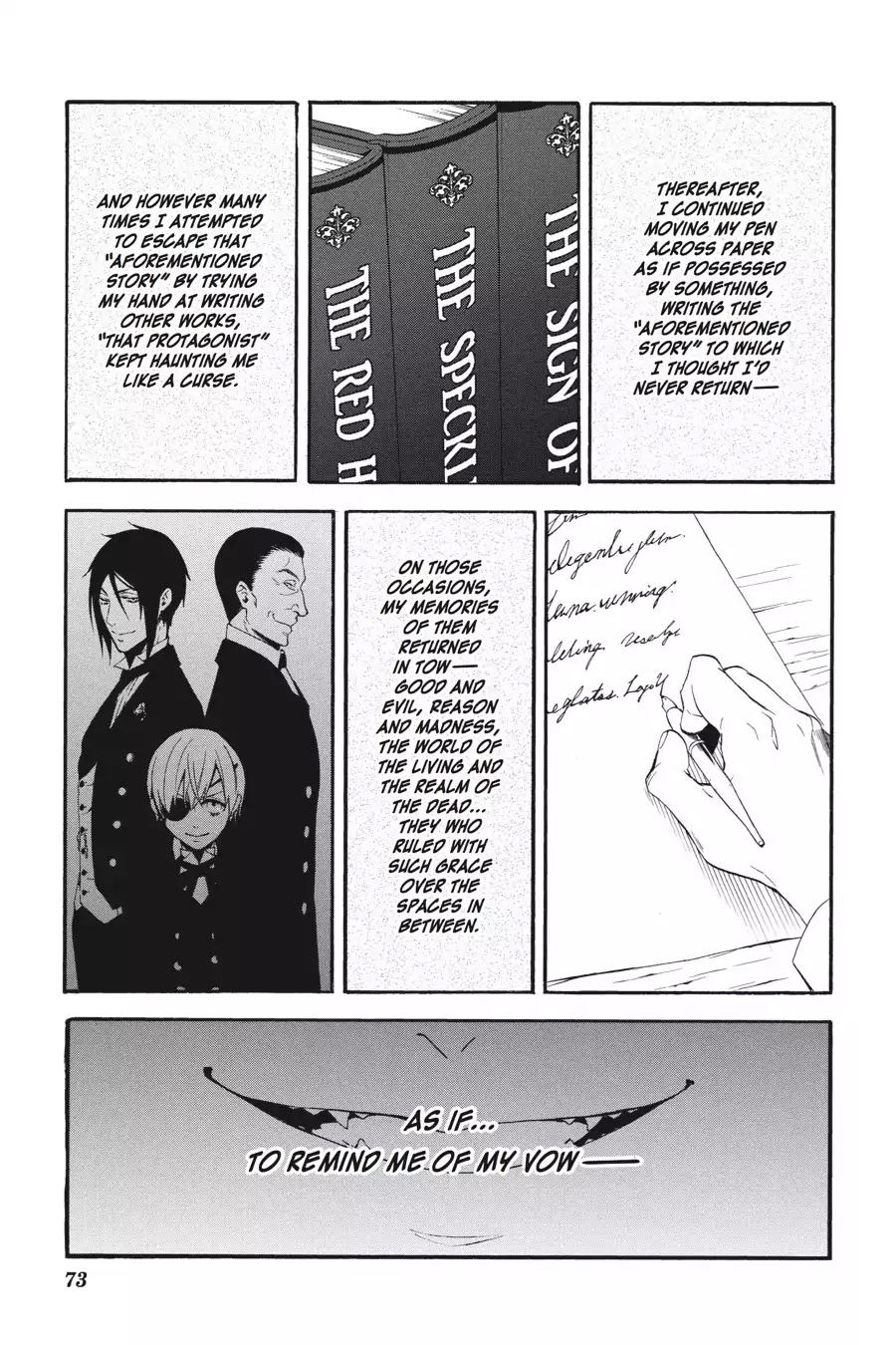 Kuroshitsuji Chapter 49 page 43 - Chapter 49: At noon: The Butler, Eccentric