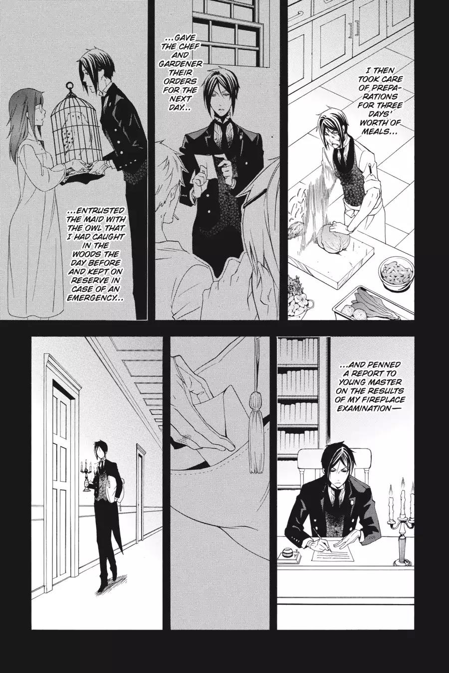 Kuroshitsuji Chapter 49 page 9 - Chapter 49: At noon: The Butler, Eccentric