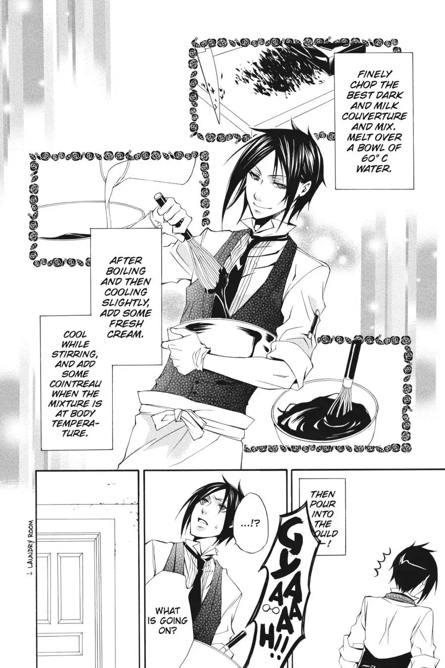 Kuroshitsuji Chapter 5 page 11 - Chapter 5: In the morning: The Butler, Busy