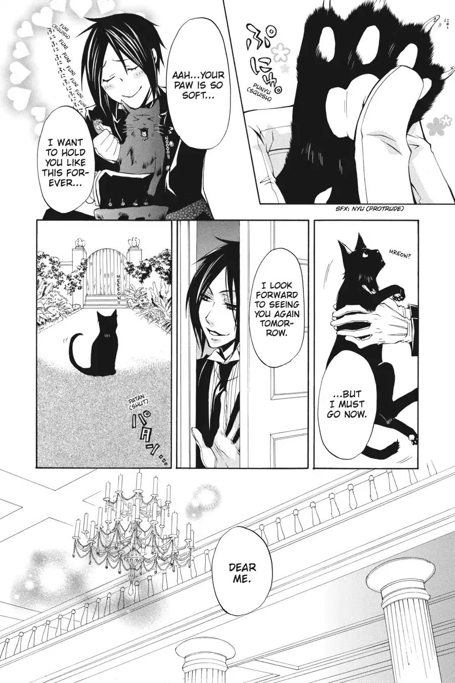 Kuroshitsuji Chapter 5 page 23 - Chapter 5: In the morning: The Butler, Busy