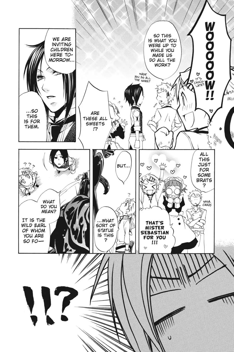 Kuroshitsuji Chapter 5 page 27 - Chapter 5: In the morning: The Butler, Busy