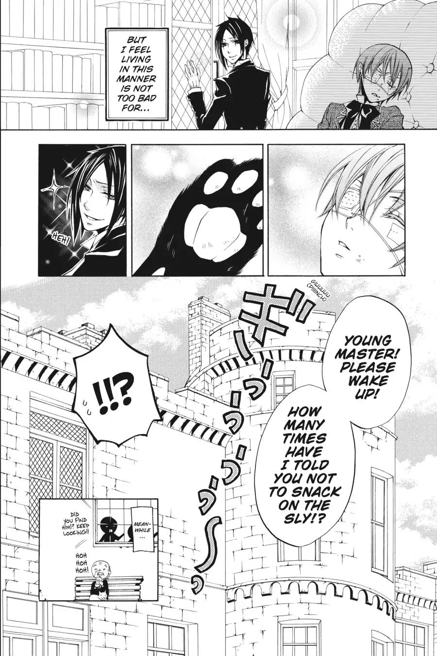 Kuroshitsuji Chapter 5 page 31 - Chapter 5: In the morning: The Butler, Busy