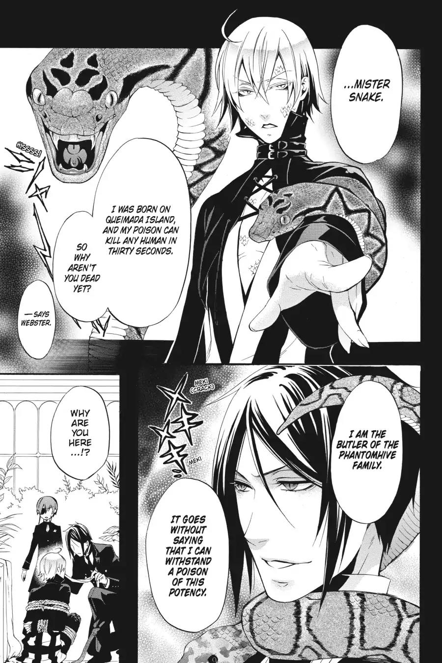Kuroshitsuji Chapter 50 page 11 - Chapter 50: In the afternoon: The Butler, Laid to Rest