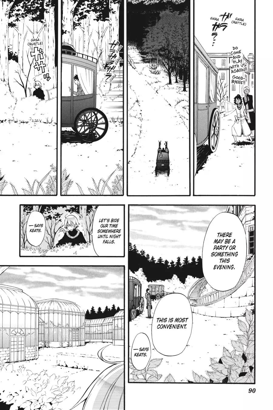 Kuroshitsuji Chapter 50 page 14 - Chapter 50: In the afternoon: The Butler, Laid to Rest