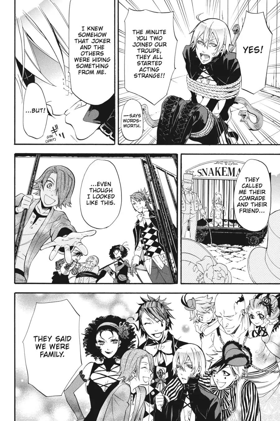 Kuroshitsuji Chapter 50 page 16 - Chapter 50: In the afternoon: The Butler, Laid to Rest
