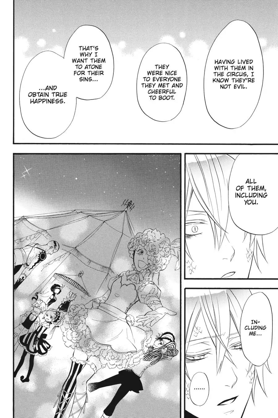 Kuroshitsuji Chapter 50 page 22 - Chapter 50: In the afternoon: The Butler, Laid to Rest