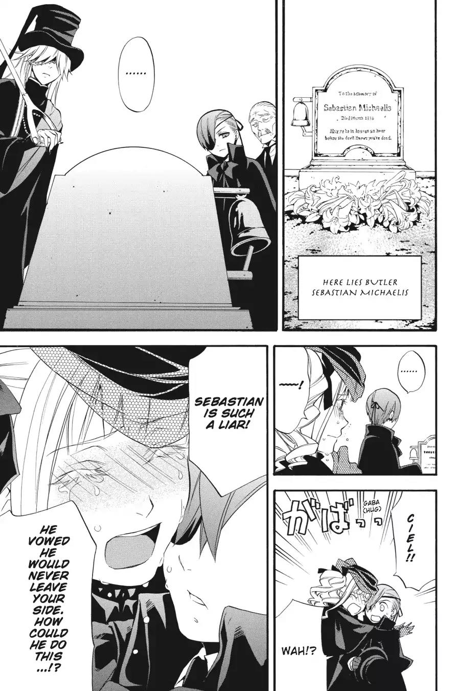 Kuroshitsuji Chapter 50 page 27 - Chapter 50: In the afternoon: The Butler, Laid to Rest