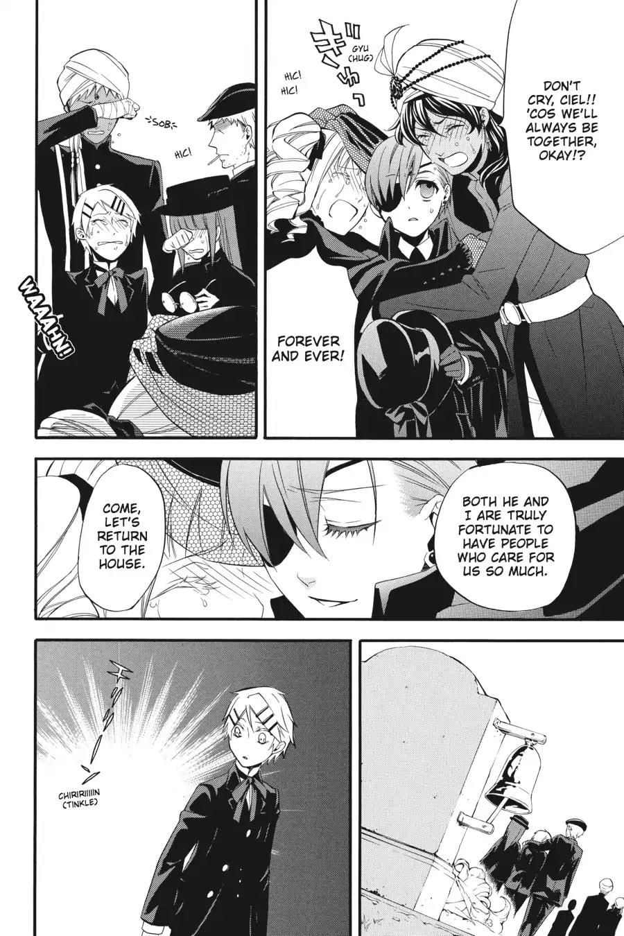 Kuroshitsuji Chapter 50 page 28 - Chapter 50: In the afternoon: The Butler, Laid to Rest
