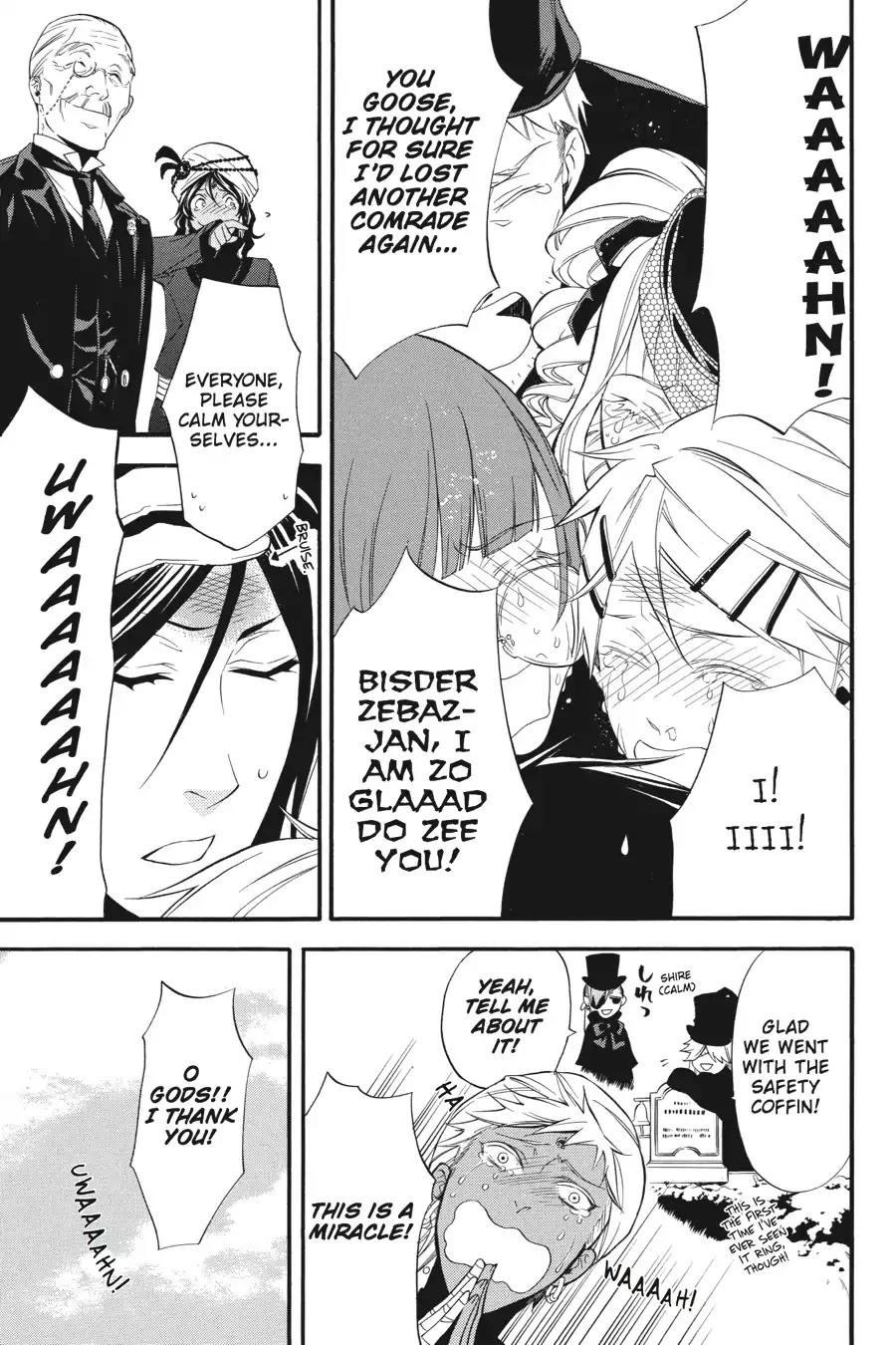 Kuroshitsuji Chapter 50 page 31 - Chapter 50: In the afternoon: The Butler, Laid to Rest