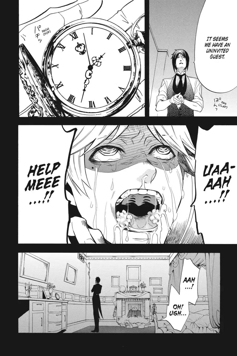 Kuroshitsuji Chapter 50 page 8 - Chapter 50: In the afternoon: The Butler, Laid to Rest
