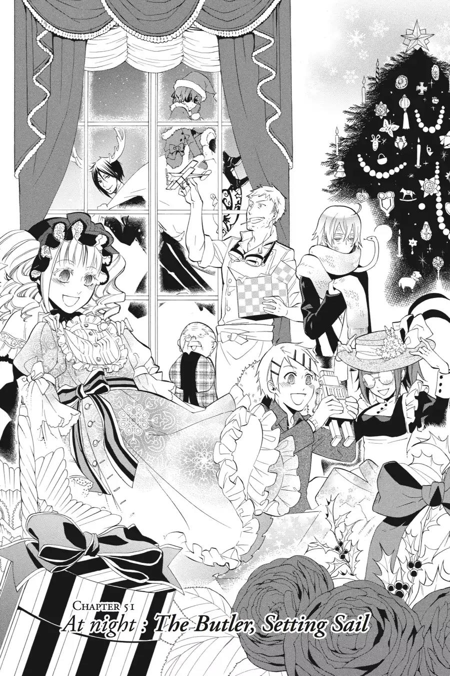 Kuroshitsuji Chapter 51 page 1 - Chapter 51: At night: The Butler, Setting Sail