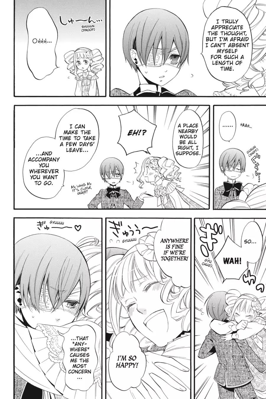Kuroshitsuji Chapter 51 page 16 - Chapter 51: At night: The Butler, Setting Sail