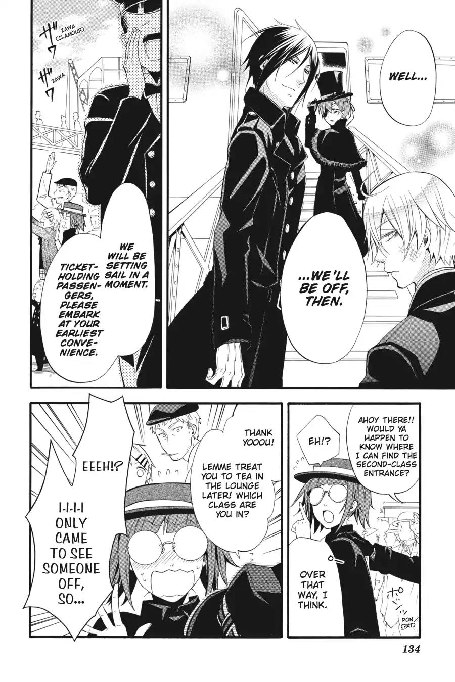 Kuroshitsuji Chapter 51 page 22 - Chapter 51: At night: The Butler, Setting Sail