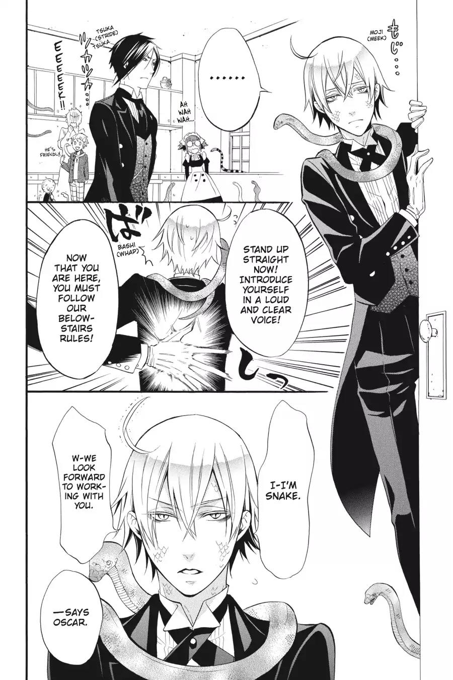 Kuroshitsuji Chapter 51 page 6 - Chapter 51: At night: The Butler, Setting Sail
