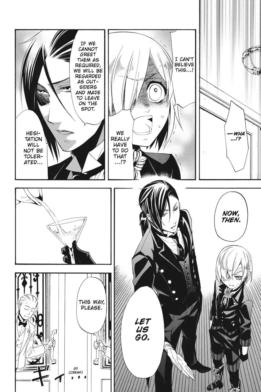 Kuroshitsuji Chapter 52 page 14 - Chapter 52: At midnight: The Butler, At the Helm