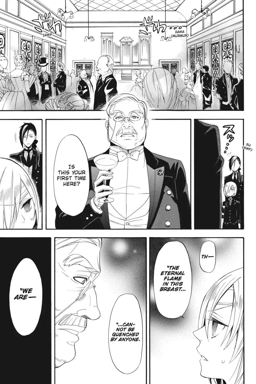 Kuroshitsuji Chapter 52 page 15 - Chapter 52: At midnight: The Butler, At the Helm