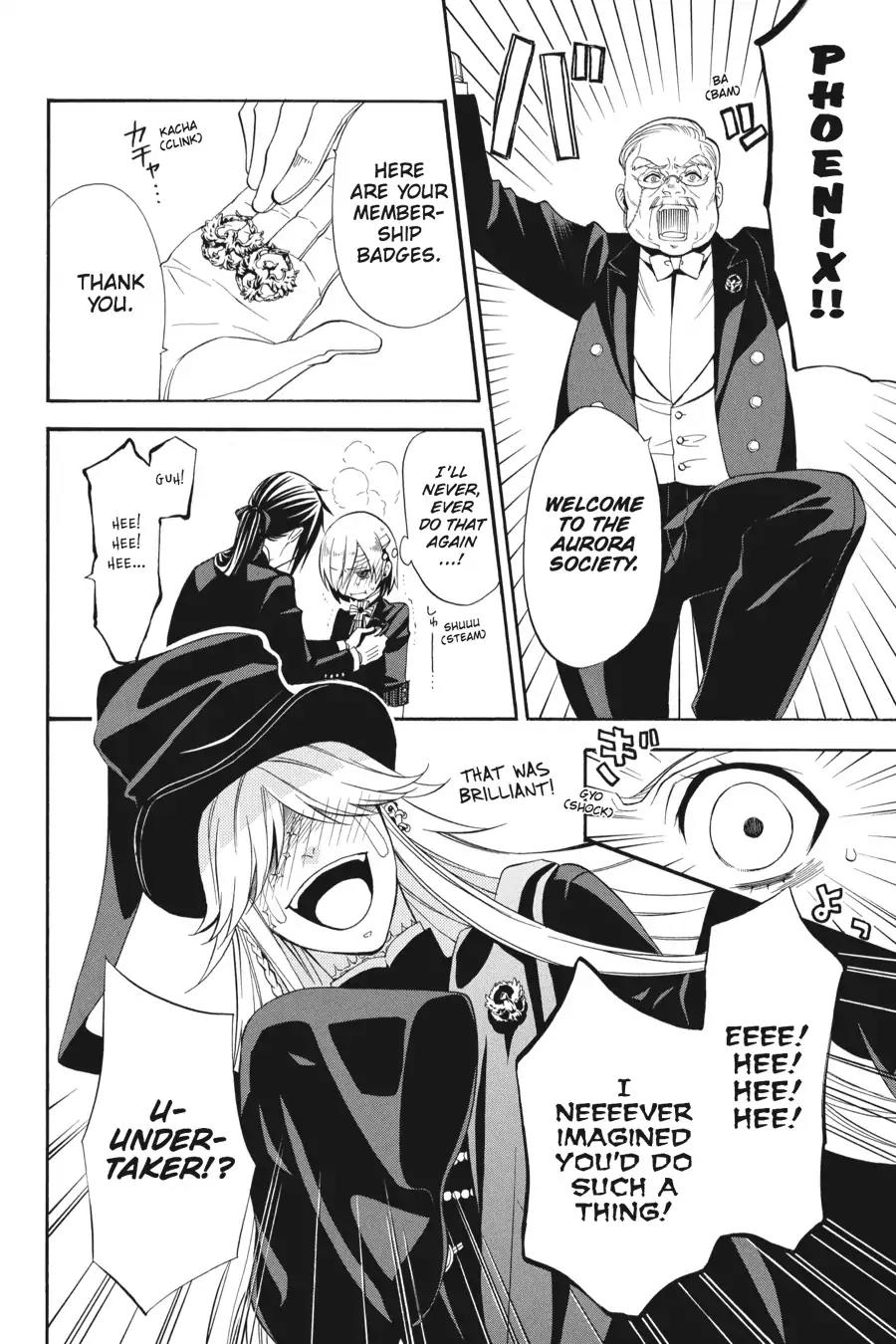Kuroshitsuji Chapter 52 page 18 - Chapter 52: At midnight: The Butler, At the Helm