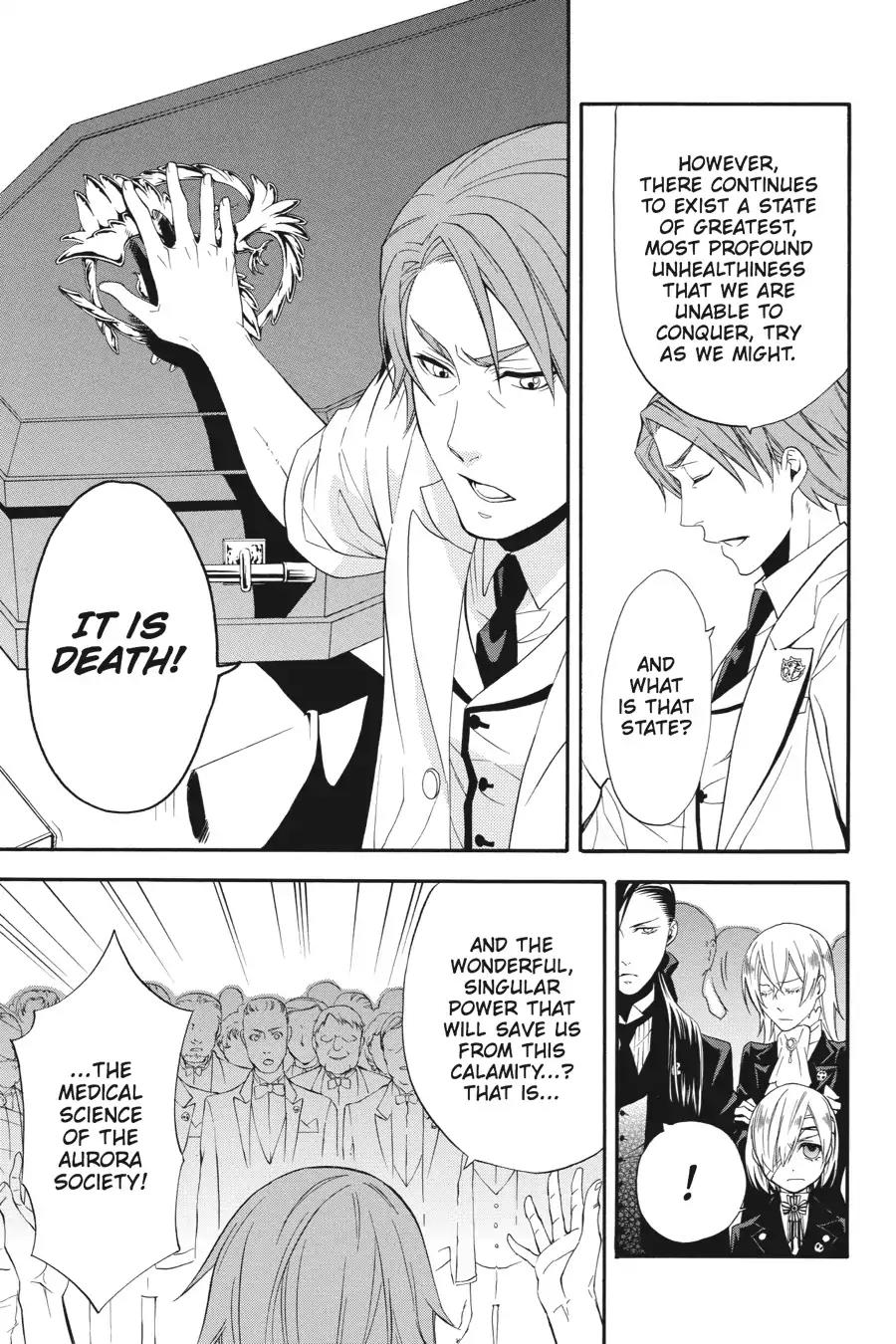 Kuroshitsuji Chapter 52 page 25 - Chapter 52: At midnight: The Butler, At the Helm