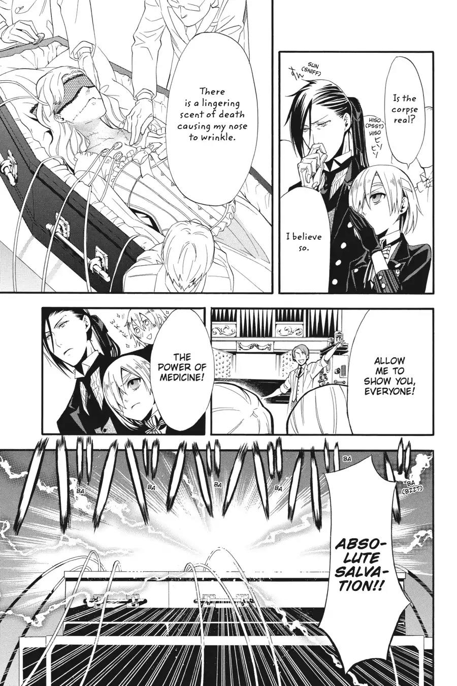 Kuroshitsuji Chapter 52 page 27 - Chapter 52: At midnight: The Butler, At the Helm
