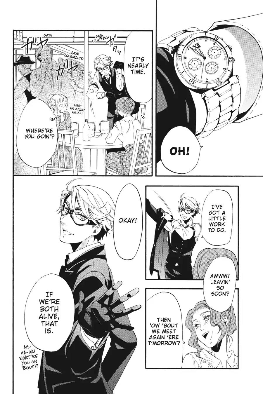 Kuroshitsuji Chapter 52 page 28 - Chapter 52: At midnight: The Butler, At the Helm