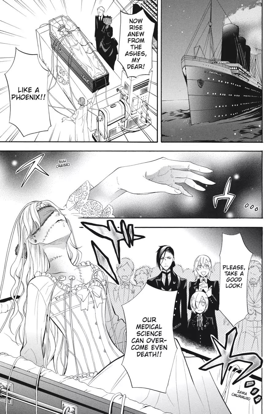 Kuroshitsuji Chapter 52 page 29 - Chapter 52: At midnight: The Butler, At the Helm