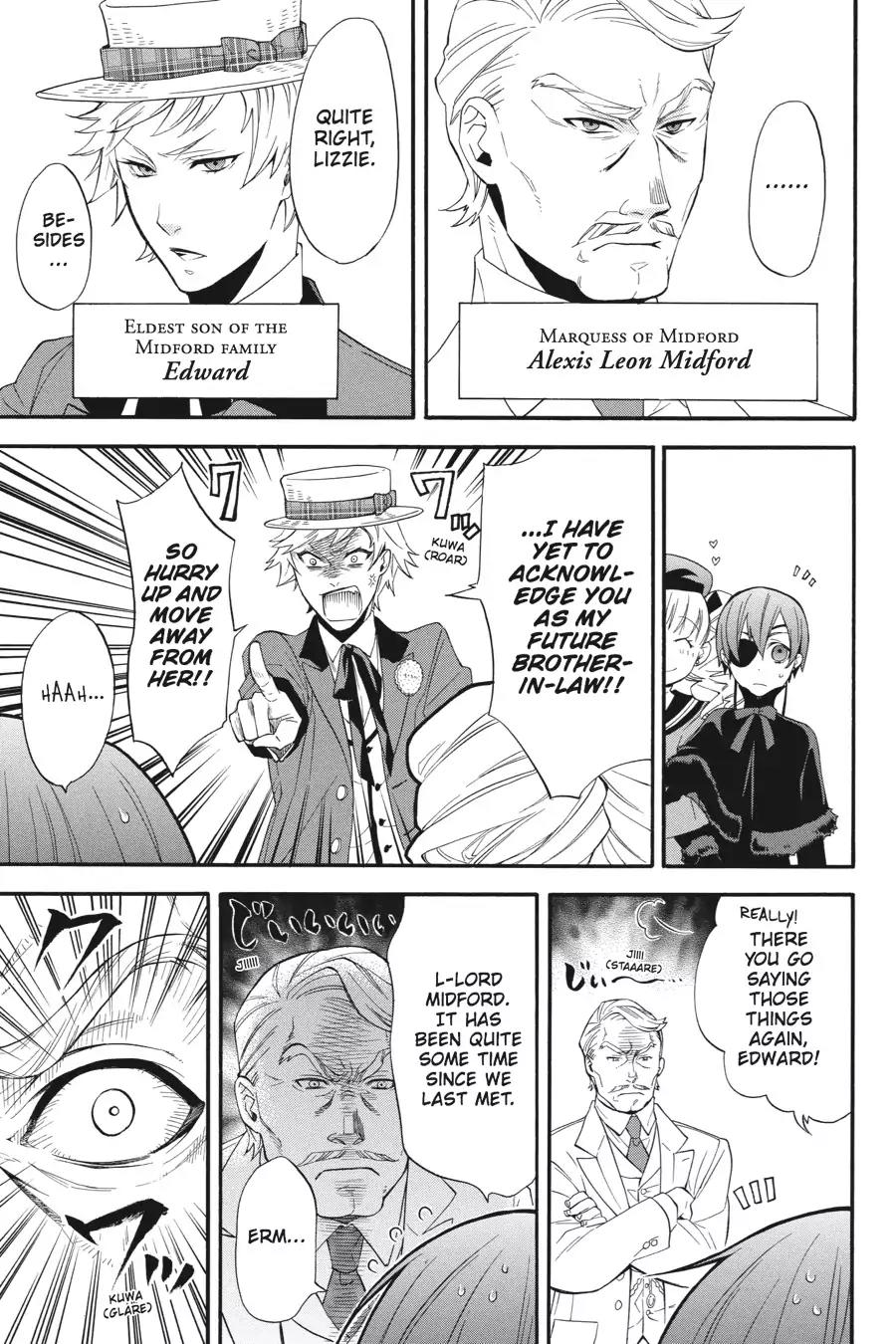 Kuroshitsuji Chapter 52 page 3 - Chapter 52: At midnight: The Butler, At the Helm