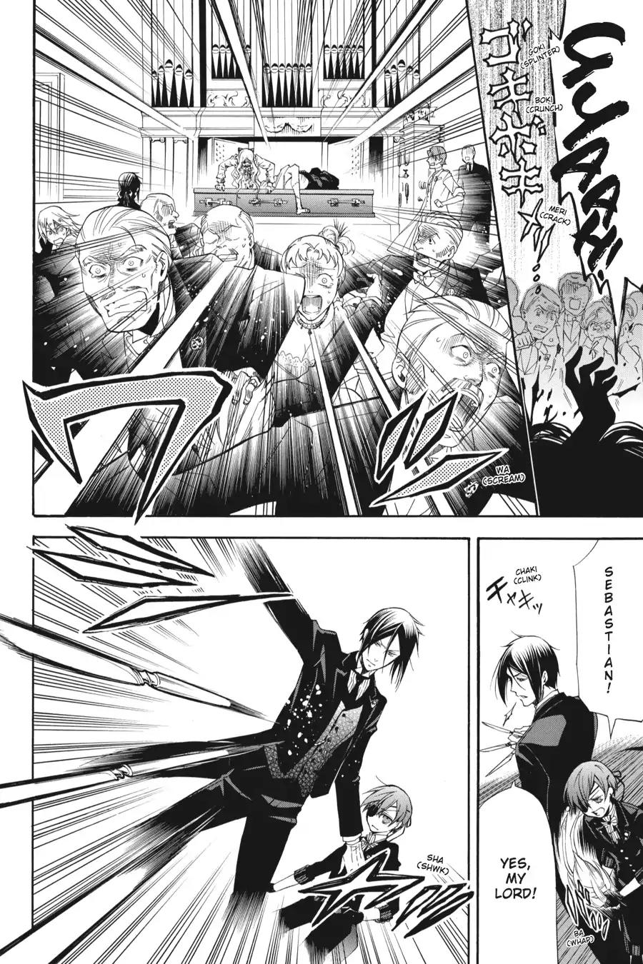 Kuroshitsuji Chapter 52 page 32 - Chapter 52: At midnight: The Butler, At the Helm