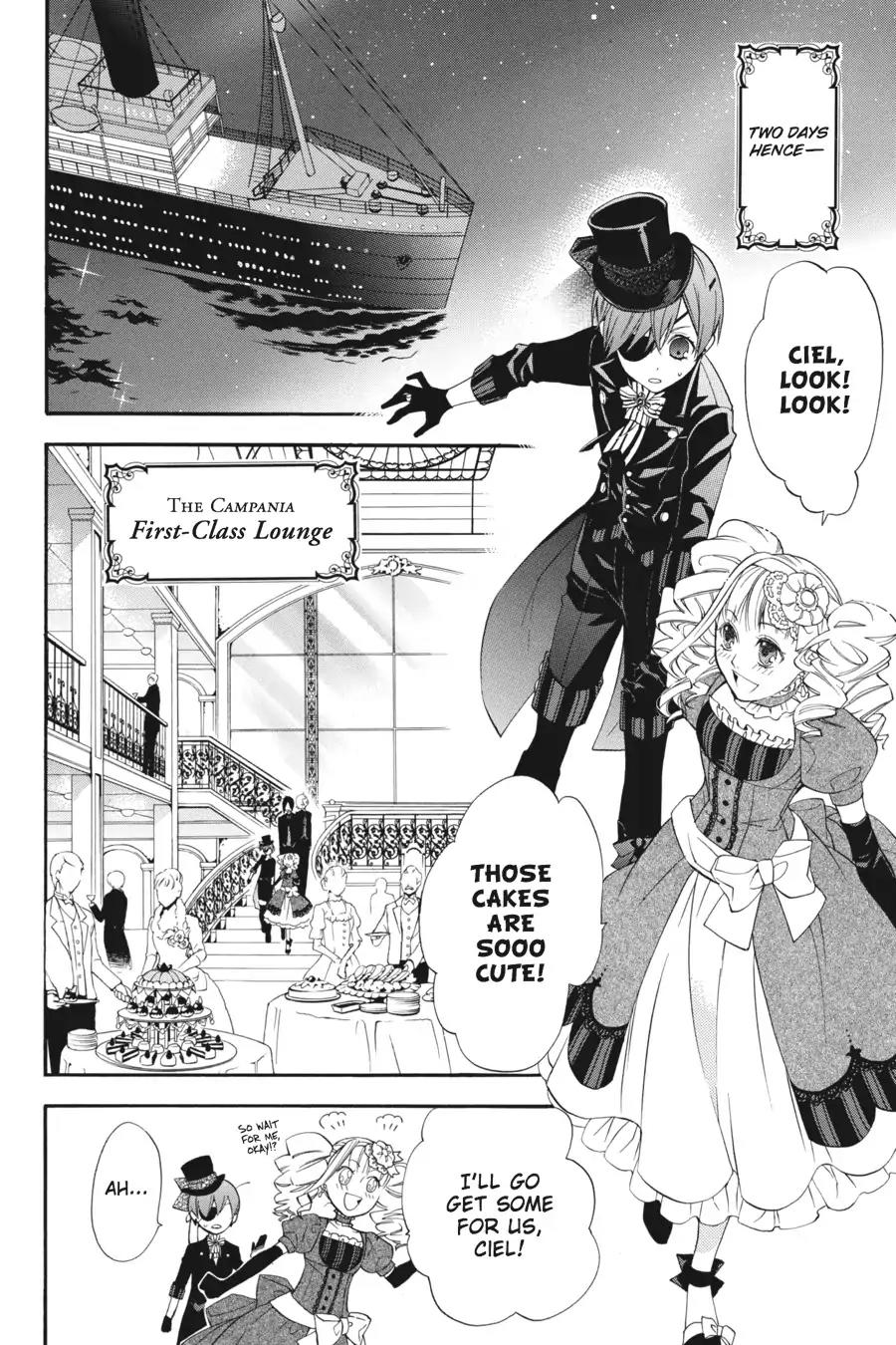 Kuroshitsuji Chapter 52 page 6 - Chapter 52: At midnight: The Butler, At the Helm