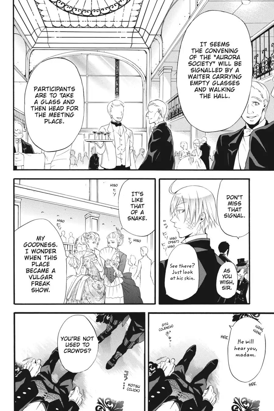 Kuroshitsuji Chapter 52 page 8 - Chapter 52: At midnight: The Butler, At the Helm