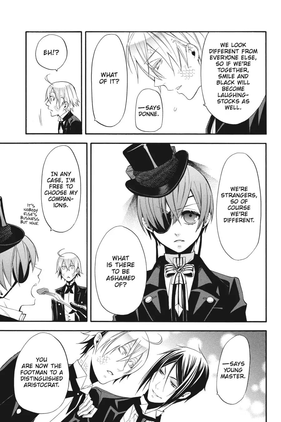 Kuroshitsuji Chapter 52 page 9 - Chapter 52: At midnight: The Butler, At the Helm